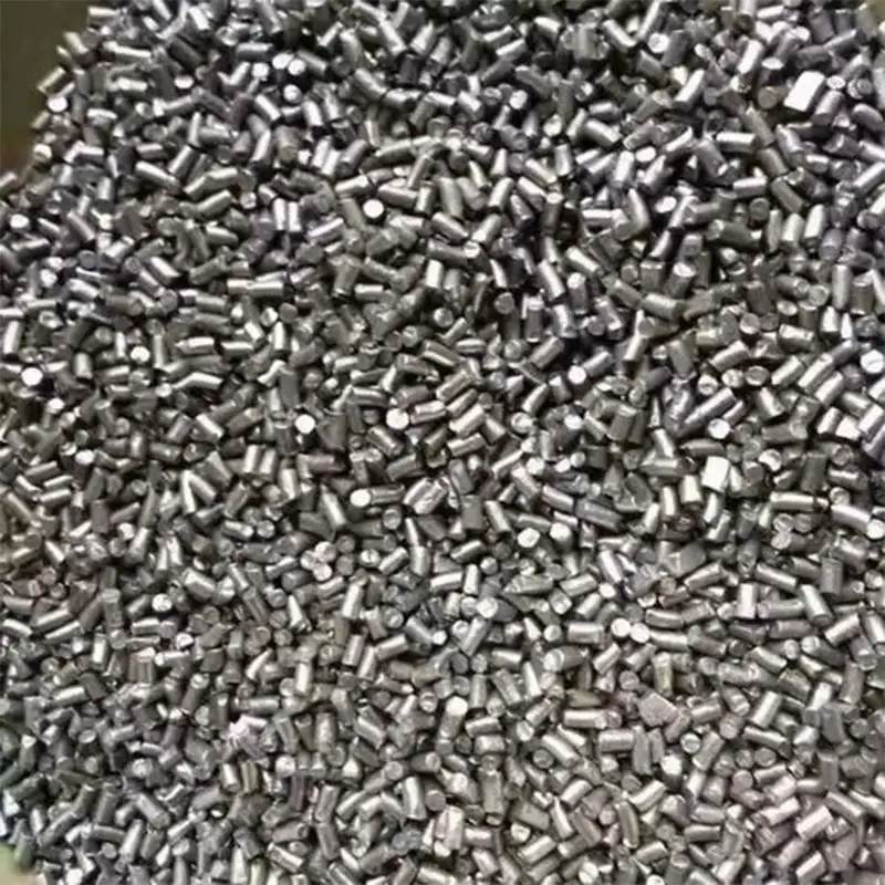 Granalla cortada con alambre de acero inoxidable