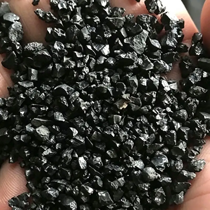 Grano de acero con alto contenido de carbono